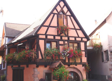 Bergheim, un village d'alsace